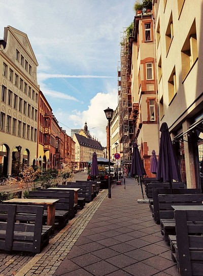 Altstadt Frankfurt, Nähe Römer.